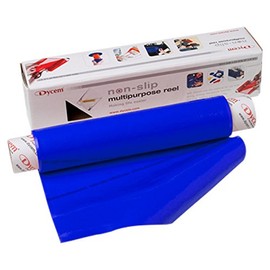 FEI 50-1501B Dycem Non-Slip Material Roll, 8" Width, 6-1/2' Length, Blue