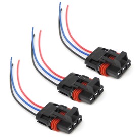 HiSport 3PCS Bus Bar Pulse Power Connector Pigtail Plug Wire/Wiring Harness Compatible with Polaris 2018-2024 Ranger XP 1000 / RZR/Pro RS1 General Bus Bar Accessories