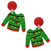 Ugly Sweater Christmas Earrings, Accessories for Ugly Sweaters, Ugly Sweater
