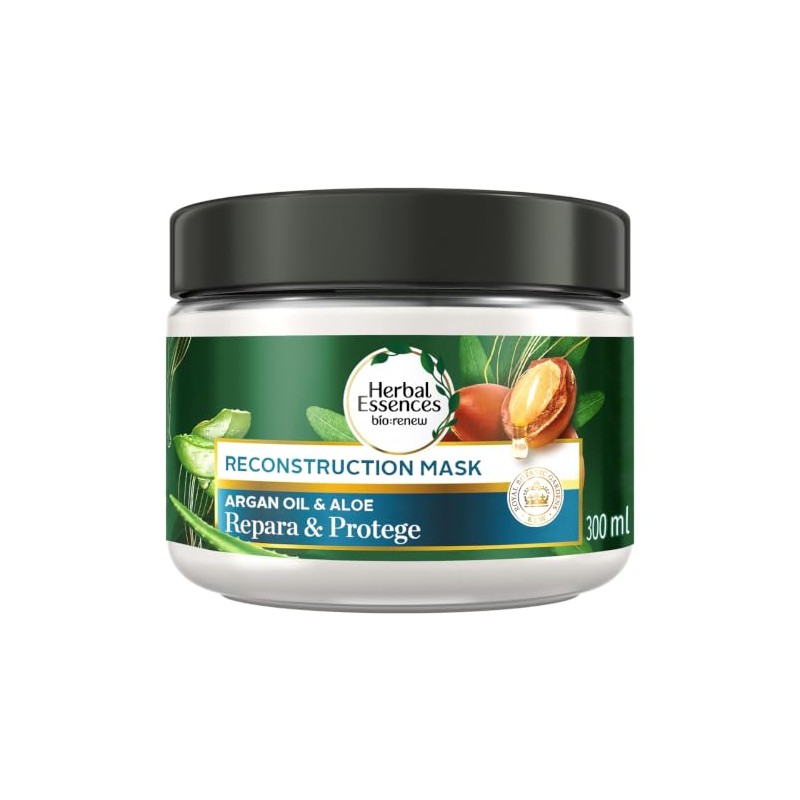 Herbal Essences Mascarilla Intensiva Aceite de Argán y Aloe 300