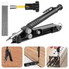 Multi-function Scribing Tool Upgraded, Construction Pencil- Aluminum Alloy Scribe Tool