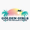 Golden Girls Bumper Sticker Window Vinyl Decal 5"