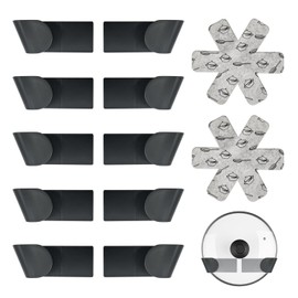 10 Pieces Pot Lid Holders, 2 Pieces Pot Lid Holder, Adjustable Pot Lid Holders, Pot Lid Organizer without Hole for Kitchen