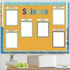 Dispowreath 114 Pcs Science Fair Board Supplies 60 Trim Scalloped
