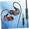 TEHAUX Ear Wired Earphone with Subwoofer Bass Earbud Headset for