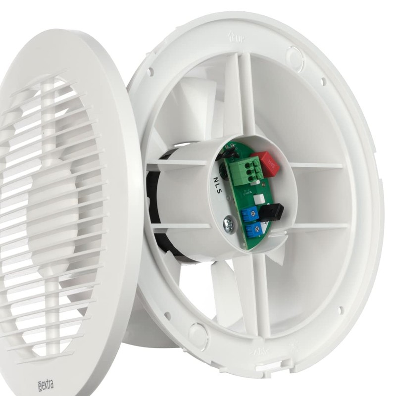 EUROPLAST Ø 150mm Bathroom Fan with Humidity Sensor and Timer