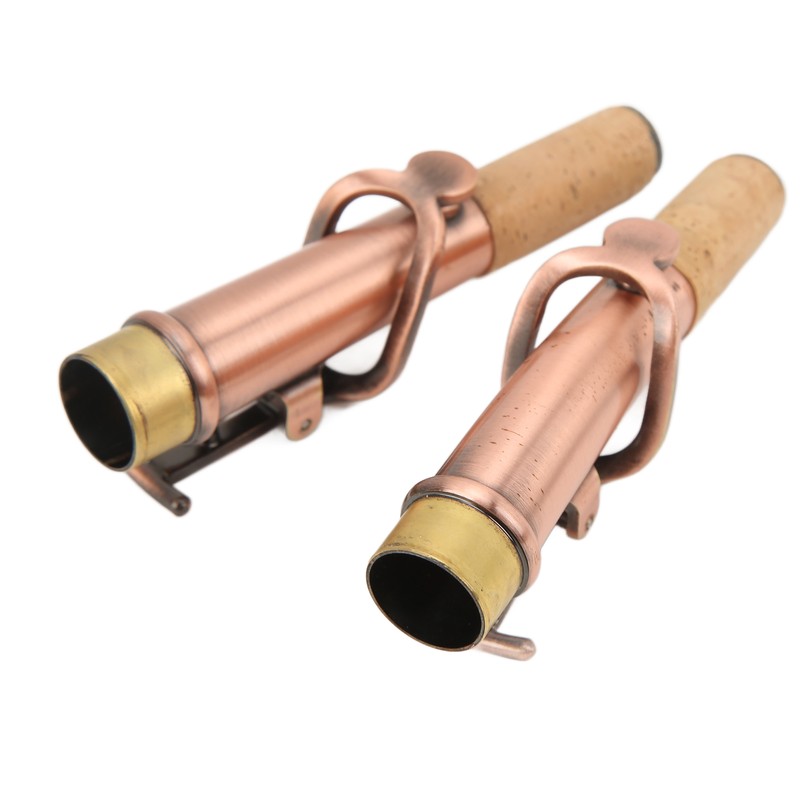 2Pcs Saxophone Neck Metal Straight Curved Accessory Replacement Set Kit
