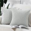 Madizz Pack of 2 Boho Corduroy Cushion Covers 16x16 inch,