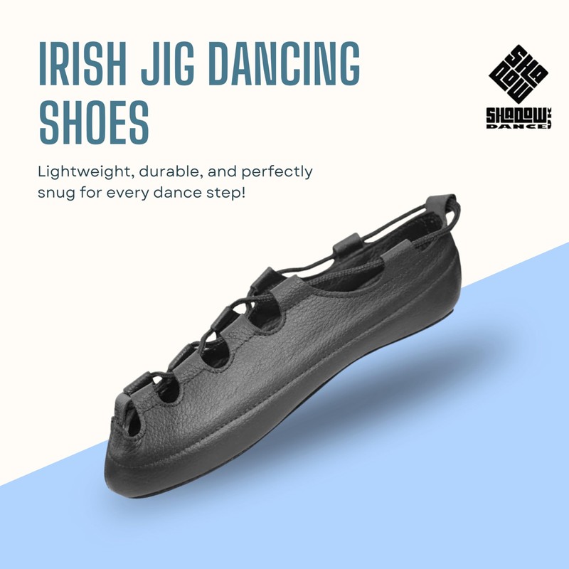 8j Irish Dancing Shoes Pomp Pump Soft Jig Shoe Hand