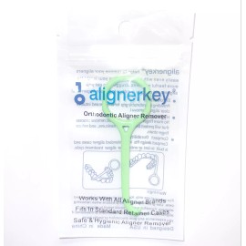 AlignerKey Clear Aligner Ortho Removal Tool for Invisalign by Aligner Key - Green