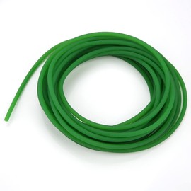 Ejoyous Green PU High Performance Polyurethane Round Belt with Rough Surface for Drive Transmission Best Choice (5 mm x 10 m)