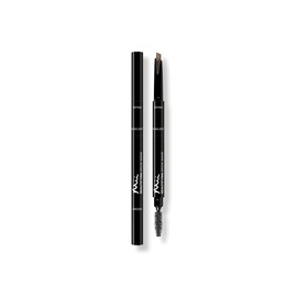 Mii Cosmetics Brow | Beautifying Brow Wand - 3-in-1 Precision Eyebrow Pencil | Fuller, Thicker and Defined Natural Looking Brows | Truly Medium