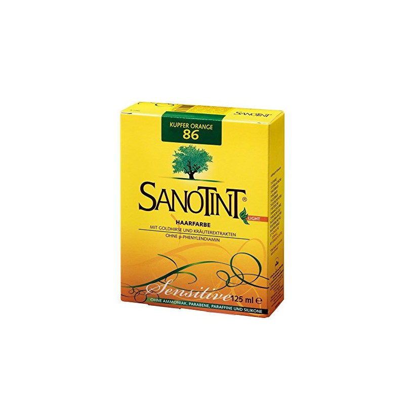SanoTinT Light Blonde orange Intenso 125 ml
