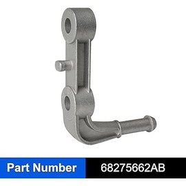 FUZIDDN Rear Left Exhaust Bracket & Muffler Support Assembly for Ram 1500 5.7L/6.2L 2019-2024 | Direct Replacement OEM# 68275662AB | Heavy-Duty Steel Construction, Anti-Corrosion Coating