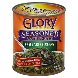 4pk Glory Foods Seasoned Southern Style Collard Greens Large 27oz Cans