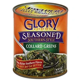 4pk Glory Foods Seasoned Southern Style Collard Greens Large 27oz Cans