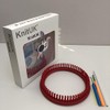 KnitUK Round Red Knitting Loom. 62 pegs Fitted (Medium Gauge