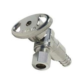 Quarter Turn Chrome Stop Valve Angle