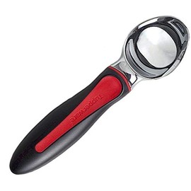 Tupperware Ice Cream Scoop Black with Red Handle