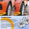 OCPTY 4x110 to 4x156 Wheel Spacers Adapters 1 inch Real