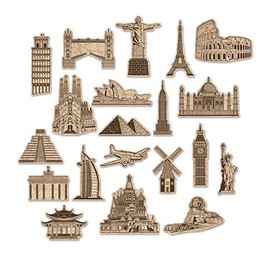 Beistle Around The World Cutouts
