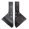 Universal Sword Belt Leather Frog - Holster fits Medieval Swords