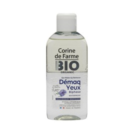 Corine de Farme - Bio Cleansing Lotion Bi-Phase - Removes Makeup Waterproof Specially Designed for Eye Makeup Removal - Organic Ecocert Certified Makeup Remover 150ml