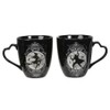 Pacific Trading Witch and Warlock Mug, 12 Ounce, Set of