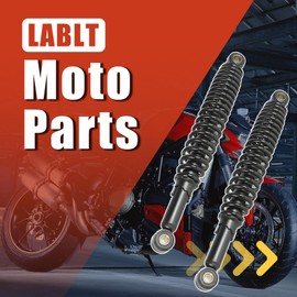 Motorcycle Black 335mm Rear Shock Absorber Replacement for Honda S65 CL/CT70 XL75 CL/CM/S90 CM91