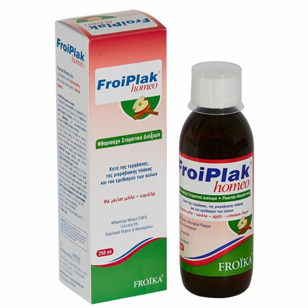 Froika Froiplak Homeo Mouthwash AppleCinamon, 250ml