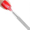 Silver Nice and Deft Cuticle Pusher Stainless Steel Triangle Cuticle