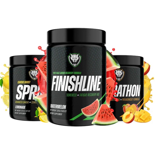 6AM Run Marathon Training Trio – Energy, Focus & Recovery