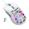 GLOBALSADES GG Gaming Mouse-White Blue