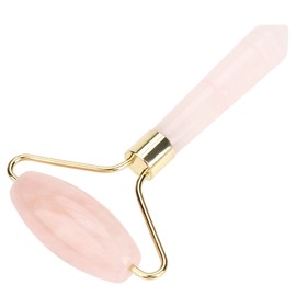 Natural Pink Crystal Massager Body Face Massage Roller Wrinkle Removal Skincare Beauty Tool