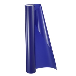 HARFINGTON HTV Heat Transfer Vinyl 11.8" x 5ft Roll PU Blue Iron on Vinyl for All Cutter Machine, Easy to Cut & Weed