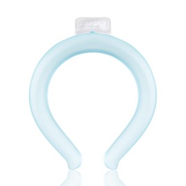 Comforce Lumious Neck Cooling Tube for hot Weather, Reusable & Glow Ice Ring, Wearable Neck Cooler, Cooling Products for Summer