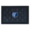 FANMATS 11414 Memphis Grizzlies Heavy Duty Vinyl Medallion Outdoor Door