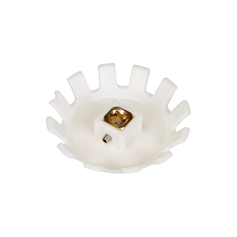 Geberit 1 Rack Rosette, 2cm x 3cm x 4cm, Brass,