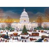 Christmas at The Capitol Family Puzzle 300pc