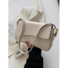 Women's Elegant Minimalist Shoulder Bag, Trendy Vintage Flap Underarm Bag, Crossbody Purses 2025, Chic All-match Shoulder Bag for Daily & Work Use, Gifts for Girlfriend, Mother's Day Gift, Sling Purse:_Burgundy_Please Refer To The Pictures for Dimensions