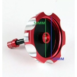 Unbranded NEW RED CNC BILLET FUEL GAS CAP For HONDA CR85R 2000-2007 CR 85R M GC20