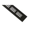 Steinberg14 Aluminum 300x40 mm Vent Grill/Cover - Dark Brown 12x2