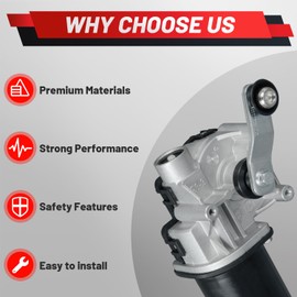 Upgraded Windshield Wiper Motor Compatible with F150 Expedition Lincoln Continental LS Town Car Jaguar S-Type Mazda Replace 1C3Z17508AA 1L2Z 17508-AB 1L2Z17508AB 2C3Z 17508-BA