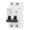 Baomain 6A AC Miniature Circuit Breaker, AC 400V 50Hz 6000A 2 Pole C65 MCB DIN Rail Mounting,MBM6C