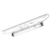 Liquidraw Rolling Ruler 30cm Protractor Metric Parallel Line Architectural Ruler