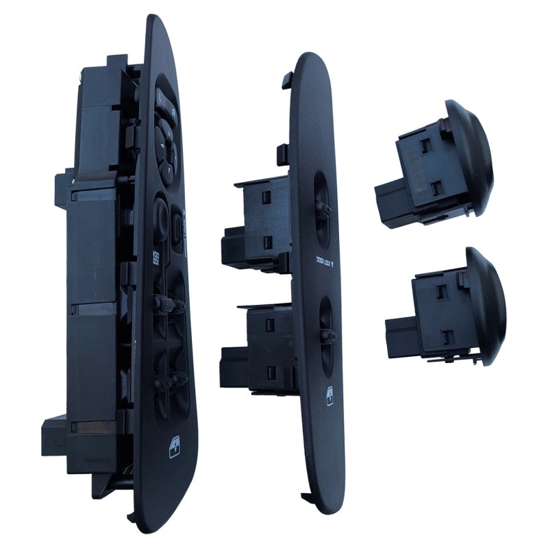 SWITCHDOCTOR Fully Assembled Window Switch set for 2002-2008 Dodge Ram