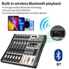 CT6-799 dj mixer Professional audio mixer 6 Channel with MP3