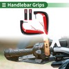 Partuto 7/8" 22mm 15/16" 24mm Motorcycle Hand Grips Cover Kit