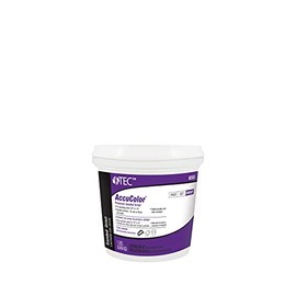 TEC AccuColor - Premium Sanded Grout - Enhanced Color-Consistent, Wear-Resistant, Shrink-Resistant Joint Filler for use with Tile - 1 LB - 915 Light Smoke
