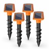 Solar Animal Repeller for Lawns and Gardens - Double-Sided Solar